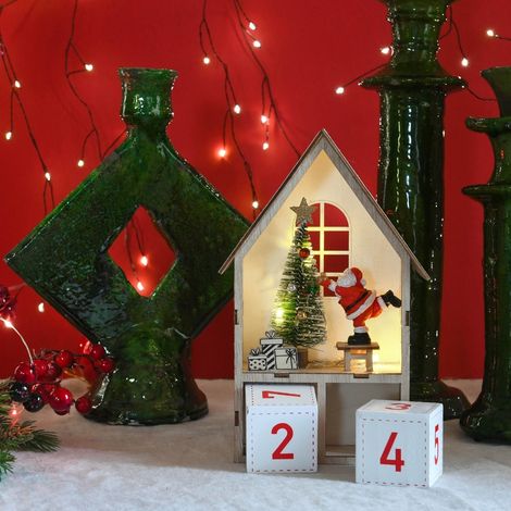 Calendrier de l'avent en bois (1/3)