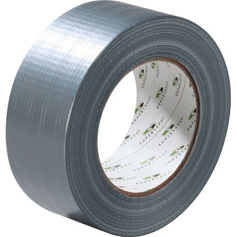Cinta de tela SuperDuct ST311 gris plateado L.50m An.72mm Rl.