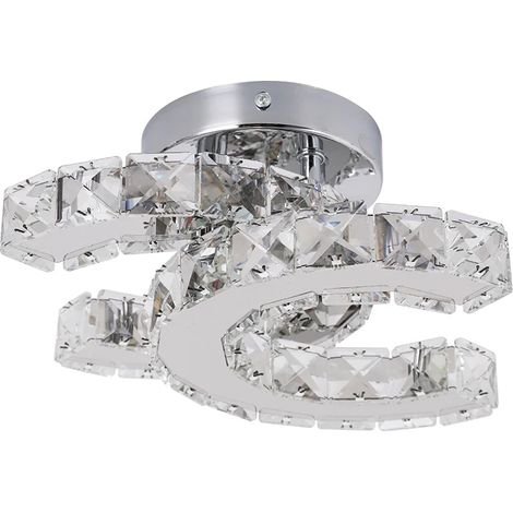 Plafonnier, Éclairage Intérieur LED, Design Élégant en Cristal, SJ-SC-SS, changeable (1/2)