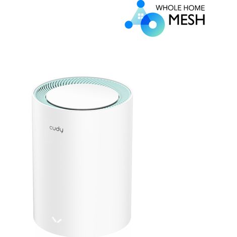 Cudy M1300 1-PACK Mesh-WLAN-System Dual-Band (2,4 GHz/5 GHz) Wi-Fi 5 (802.11ac) Weiß Intern (1/5)