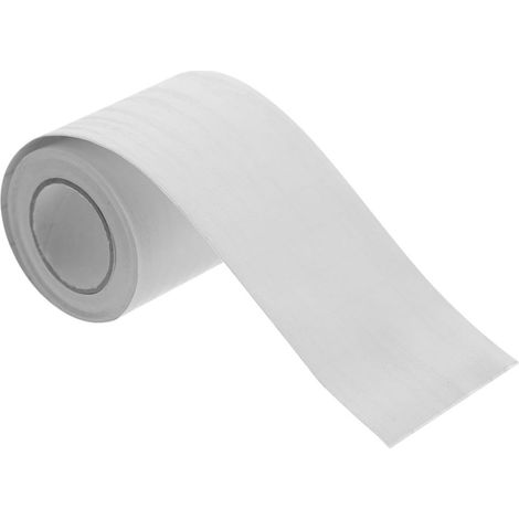 Plinthe Souple Auto-Adhésive 196.85in X 0.47in Garniture De Moulure Murale Peler Et Coller En Pvc Pour Mur Plafond Coin De Sol Intérieur Et Extérieur Sans Outils (1/5)