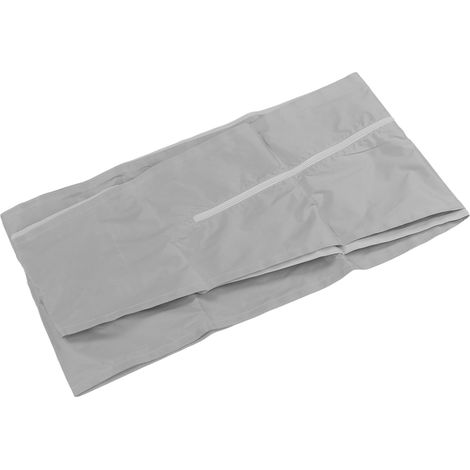 Kit d'étanchéité universel pour fenêtre de climatiseur portable, en tissu gris argenté, 4 mètres / 13,1 pieds. (1/5)