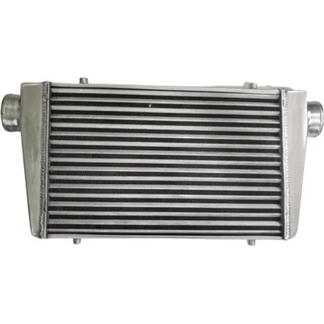 Intercooler en aluminium, taille de noyau de 446 mm, capacité de refroidissement augmentée de 30 %, construction durable soudée TIG