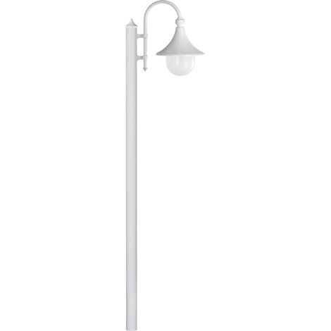 Columna clásica TROM IP44 E27 42W 2080mm Blanco (1/2)