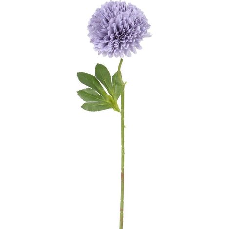 Flor artificial - Ajo morado individual, 52 cm de largo (1/3)