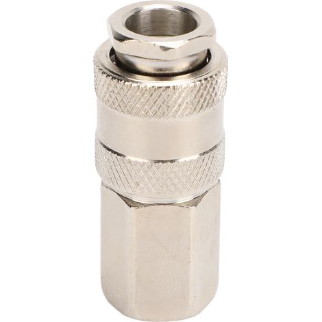 1/4 Zoll NPT-Kupplung aus Stahl (Innengewinde), Ausführung M, Universalanschluss für Industrieluftschläuche für Kompressoren.