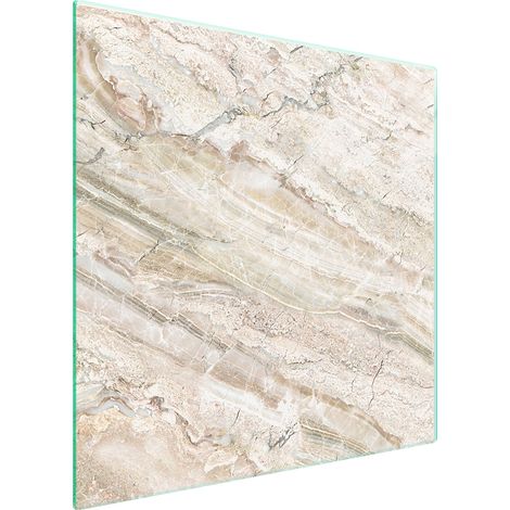 PLACA PROTECTORA DE VIDRIO PARA ESTUFA 50x52 MÁRMOL (1/5)