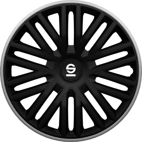 SPARCO Borchie Set 4 copricerchi 15 pollici copriruota auto Bergamo Originale (1/3)