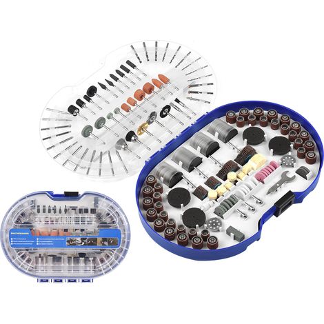 Coffret de 400 Accessoires D'Outils Rotatifs Universels pour Polissage Perçage Meulage Sculpture Coupe Faciles (1/5)