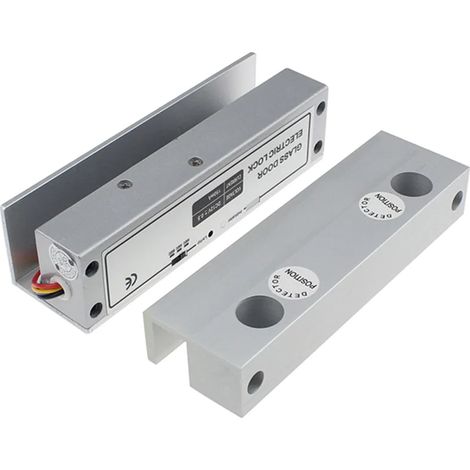 Serrure électronique extérieure pour porte, courant d'entrée DC 12 V, 200 mA, contrôle d'accès, résistance jusqu'à 1000 kg SecureEntry-EL300 (1/5)