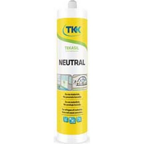 2PZ SILICONE NEUTRO TEKASIL NEUTRAL - ml.310 avorio RAL1013