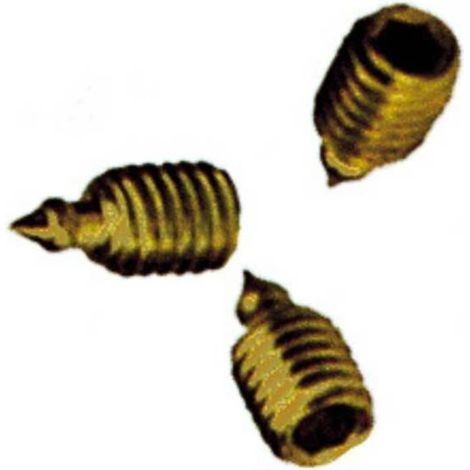 SC GRANI P/MANIGLIE 6X6 ZINCATO GIALLO PZ 10
