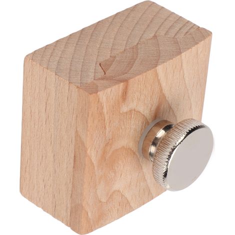 Bloc de Ponçage en Cuir Artisanal avec Papier Abrasif - Outil Manuel en Bois de Hêtre Durable et Précision Tetragonum (1/5)