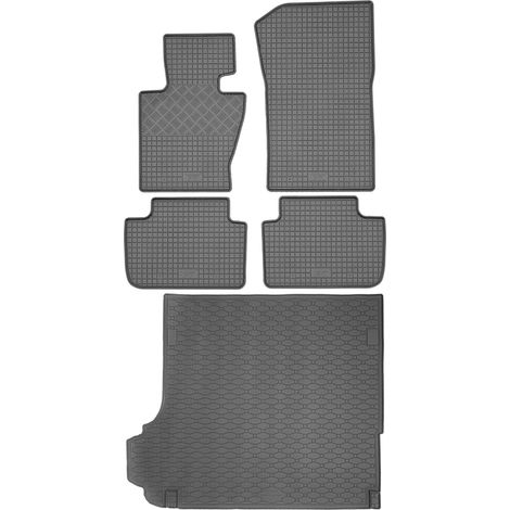 Juego de alfombrillas de goma para coche y alfombrilla para maletero para BMW X3 E83 SUV (desde enero de 2004 hasta octubre de 2010). (1/5)