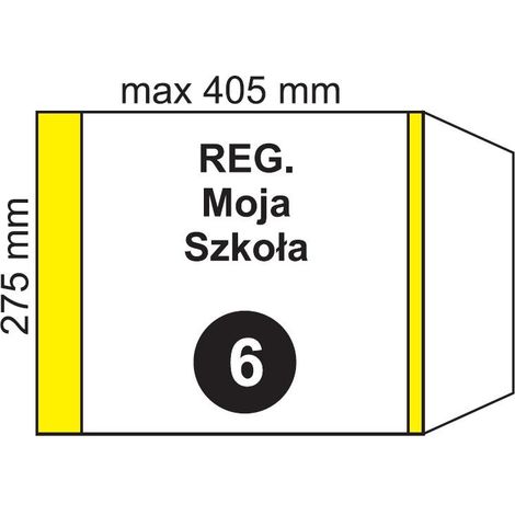 Copertura da viaggio regolabile n. 6 (20 pezzi)