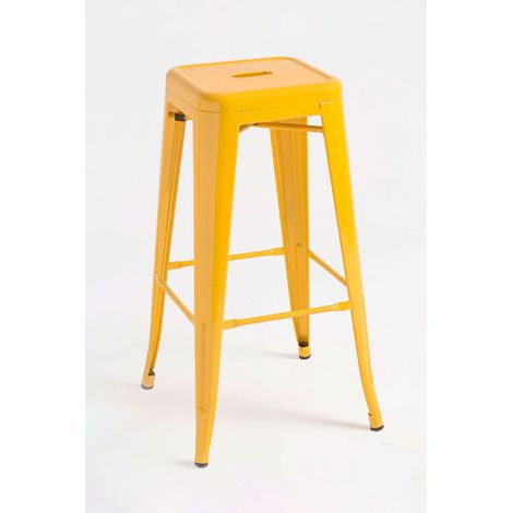 Taburetes Altos - Taburete Torix Alto - Amarillo