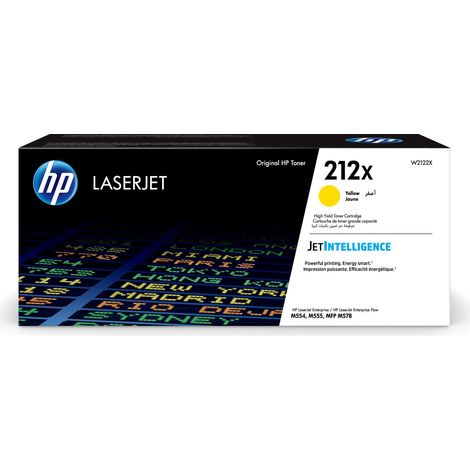 HP Cartuccia Toner Giallo Originale LaserJet 212X ad Alta Capacita' (1/4)