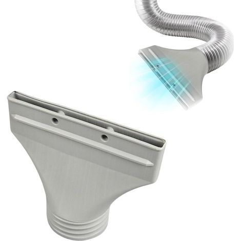 Kit fenêtre pour climatiseur mobile – Adaptateur tuyau d'échappement 22x25cm – Installation discrète – Matériau résistant à la chaleur – Enlenk