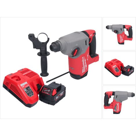Milwaukee M18 FH-501 Akku Bohrhammer 18 V 2,5 J SDS plus Brushless + 1x Akku 5,0 Ah + Ladegerät