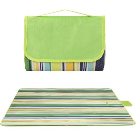 Manta de picnic, 192 x 200 cm, Impermeable, Manta de picnic plegable XXL, Manta de picnic familiar, Acolchada, Manta de picnic portátil, parques (1/5)