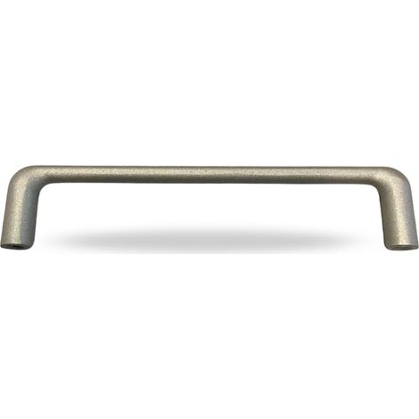 NAVARRO AZORÍN Poignée Delgot En Zamac, Design Élégant Made In Spain, Idéale Pour Meubles, Tiroirs, Cuisines Et Salles De Bain (Longueur 138 Mm, Couleur Nickel Velvet) (1/5)