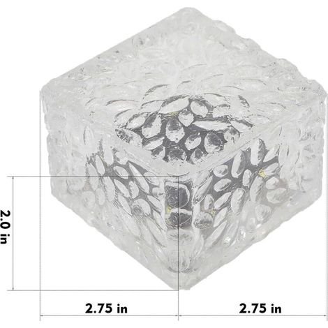 Confezione da 1 lampada solare da esterno, impermeabile, ideale per giardino e patio, perfetta per vialetti, cortili e sentieri. (1/4)