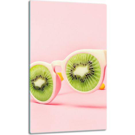 Glasplatte, Tischplatte, 30x52 Kiwi (1/5)
