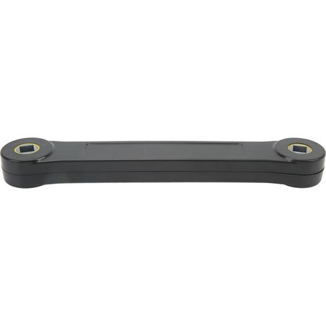 Clé universelle en plastique réglable multifonctionnelle petite rallonge pour la maison, noire (1/5)