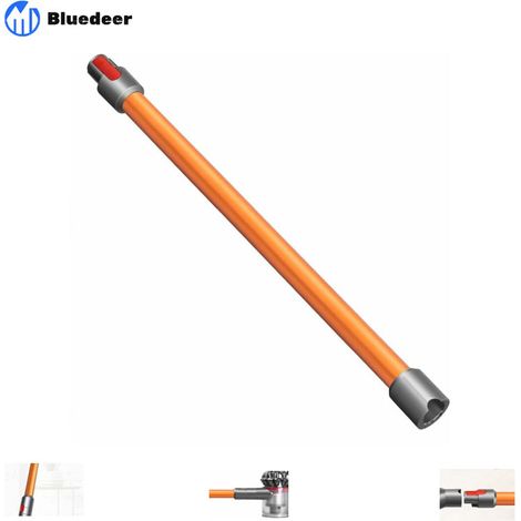 Ersatz-Verlängerungsrohr für Dyson V11 V10 V7 V8 Akku-Staubsauger, Aluminium-Verlängerungsrohr, ausziehbarer Stab (Orange) (1/5)