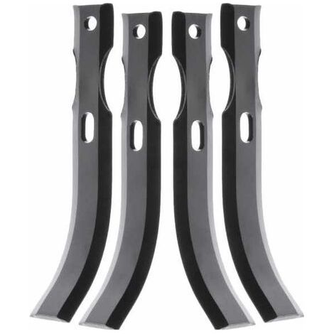 Outils de fraises s réversibles type bineur 190 mm 2 paires (1/5)