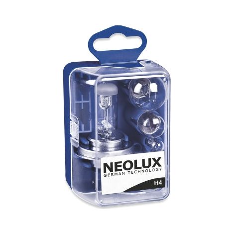 NEOLUX N472KIT - 12 V Mini Box H4, Automobilbeleuchtung