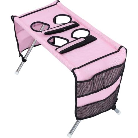 Hamac de Toilettage pour Chat avec Support Pliable Rose (1/5)