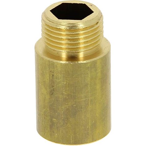Allonge laiton 25mm avec portée de joint Mâle Femelle 3/8