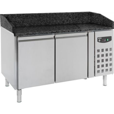 Table de préparation pour pizza 2 portes - Combisteel (1/5)