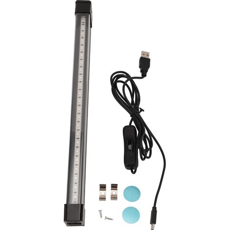 Barre de lumière noire LED, bande de lumière noire alimentée par USB, pour peinture corporelle de fête, affiche de tapisserie fluorescente (1/5)