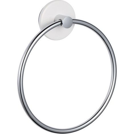Aro Toallero de Pared Zinc MALTA S Cromo MSV