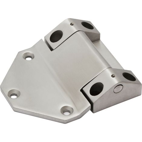 2 Stück Edelstahl Scharnier Schwerlastscharnier 500 kg Belastung Tür Türe V4A Türband (1/4)
