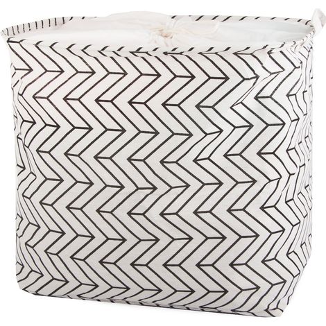 Panier de rangement carré en zigzag (60) GABA (1/5)
