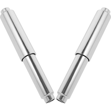 Tissue Holder Rod Chrome Plated Plastic Spring 2 Pieces for (1/5)