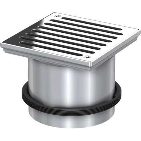 ACO Aufsatzstück Passavant 148x148/ K3/ V2A/Rost verschraubt, 5141.89.22