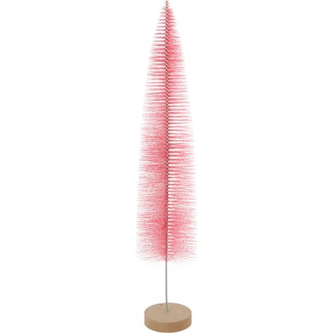 TrendLine Deko Baum Kunststoff Ø 9 x 46 cm rosa Figur