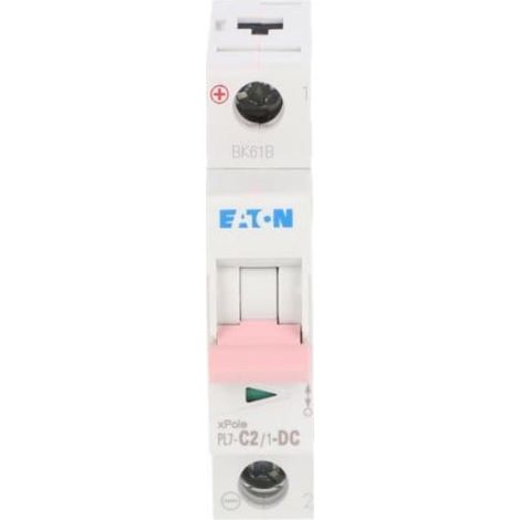 Interruttore automatico 1P C 2A 10kA DC PL7-C2/1-DC 264883