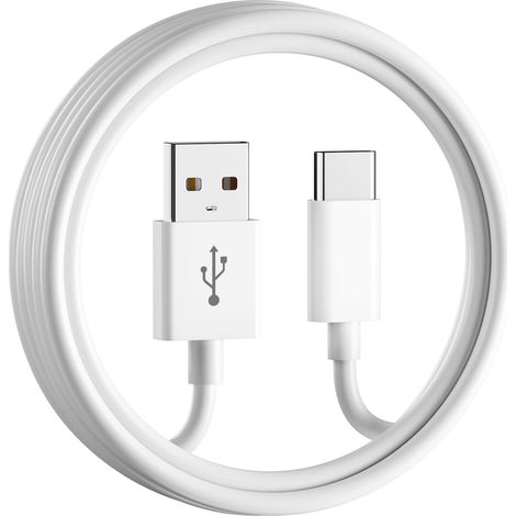 Cable Chargeur USB C Charge Rapide 2M pour iPhone 17 16 15 Voiture (1/5)