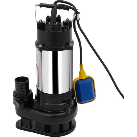 Pompa sommergibile, potenza 0,55 kW, portata massima 4755,1 gal/h, colore argento/nero. (1/2)