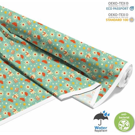 TESSUTI DECORATIVI PER ESTERNI OXFORD - motivo estivo  DX9207 (1/5)