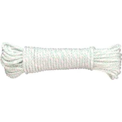 Corda in poliammide ide bianco d 4 mm l mt 20 - masidef (1/2)