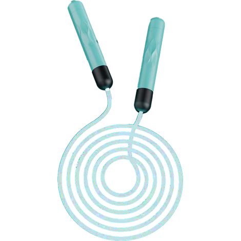 Corde à Sauter LED - Réglable en Longueur - Pour Fitness et Entraînement Intérieur ou Extérieur - 1 Pièce (1/5)