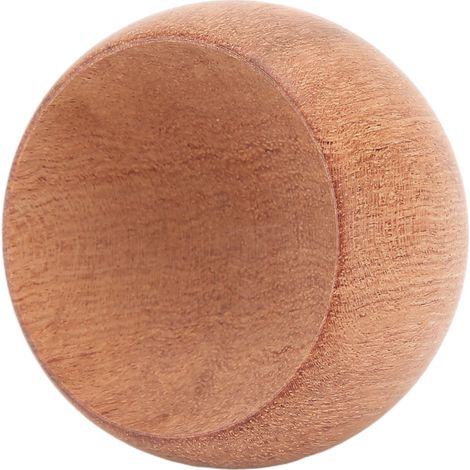 Diffuseur d'huiles essentielles en bois, petit objet décoratif rond, diffuseur d'aromathérapie en bois pour chambre, voiture ou bureau. (1/5)