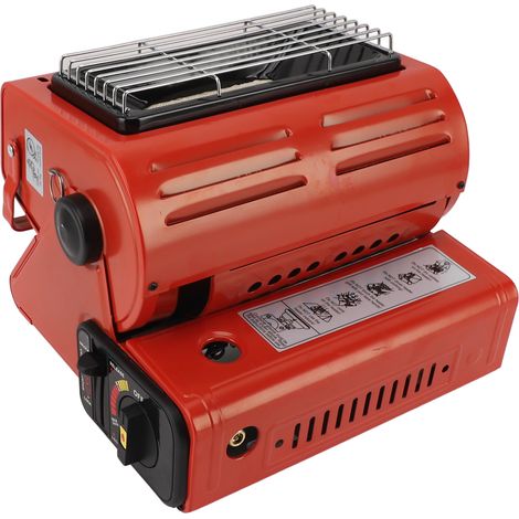 Brûleur à gaz portable 1300 W 90 g/h, 2 en 1, fonctionnant au butane liquide, idéal pour le camping et les situations d'urgence. Réchaud de cuisine. (1/5)
