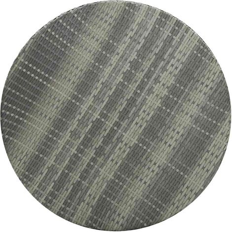 Maison Exclusive - Mesa de jardín de ratán sintético gris 75,5x10 (1/4)